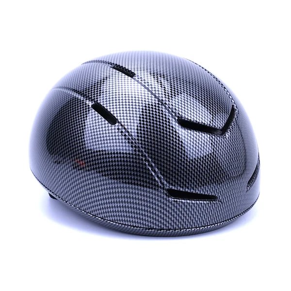 Carbonfaser Skateboardhelm Hover Image