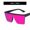 Damen fashion-forward Sport-Sonnenbrille im futuristischen Design