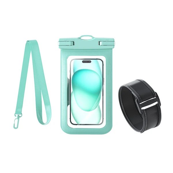 Wasserfeste Smartphone-Hülle mit Verstellbarem Tragegurt Hover Image