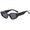Damen modische Sonnenbrille mit kontemporärem, weitwinkligem Rahmen