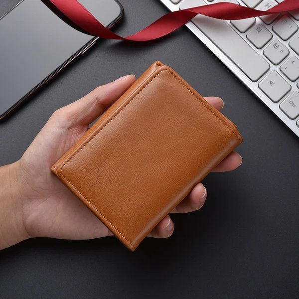 Elegante Mehrfachfach Brieftasche