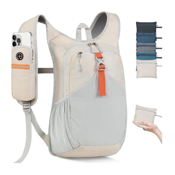 Ergonomischer Sling-Rucksack mit Praktischen Fächern und Handyhalterung