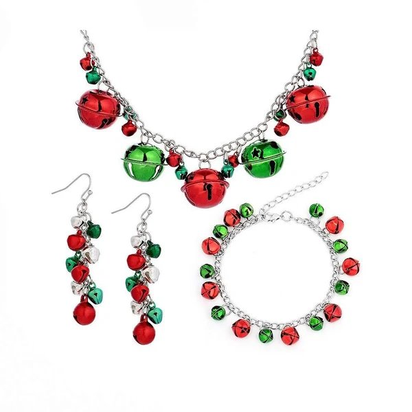 Festives Feiertagsglocken-Schmuckset