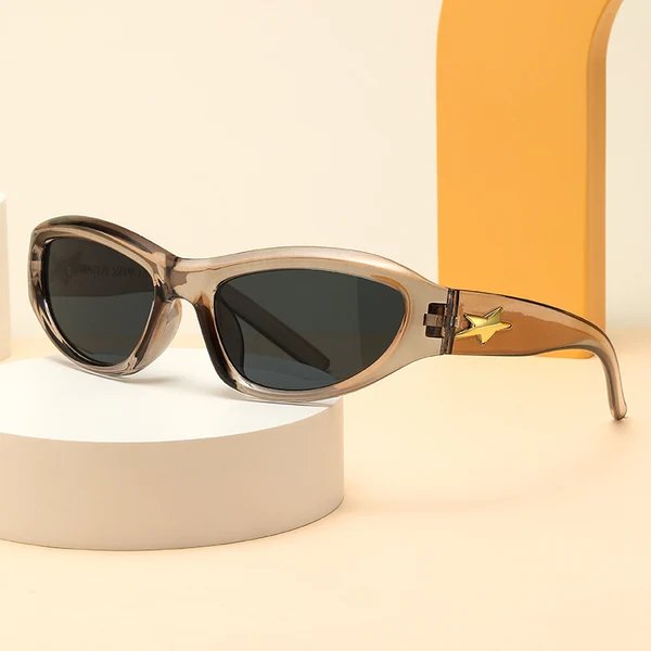 Damen modische Sonnenbrille mit stylischem Cat-Eye Design