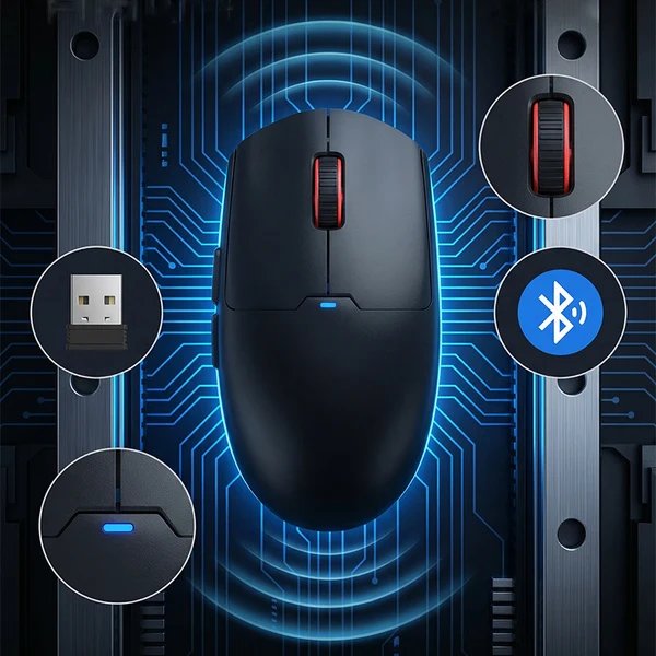 Ergonomische Gaming-Maus