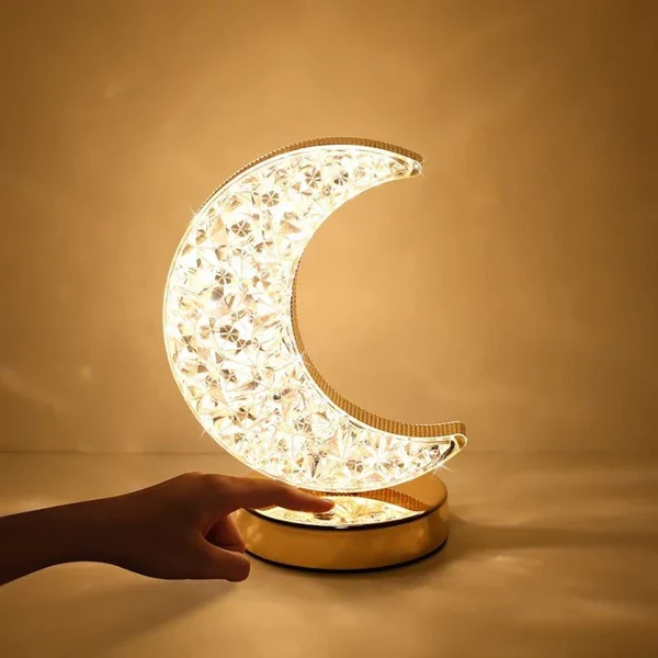 Magische Kristall Tischlampe mit Dimmer - Celestia