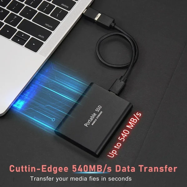 Ultra-schnelle externe SSD - SpeedDrive Pro