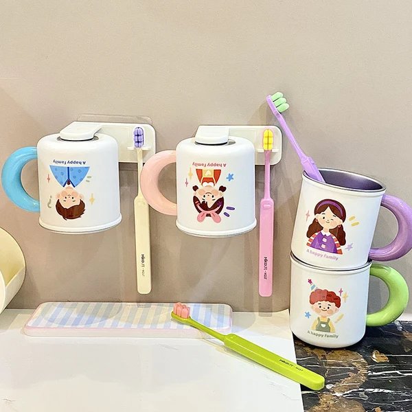 Wandbecherhalter mit Kreativem Cartoon-Design Hover Image