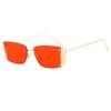 Damen Modische Sonnenbrille mit extravagantem geometrischen Rahmen
