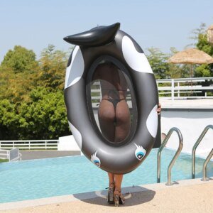 Damen Aufblasbare Wassertier-Lounge Hover Image