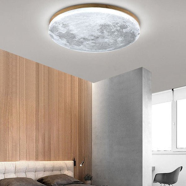 Moon Round | Minimalistische runde LED-Deckenleuchte