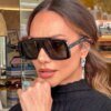 Damen Oversized Sonnenbrille im modernem Design
