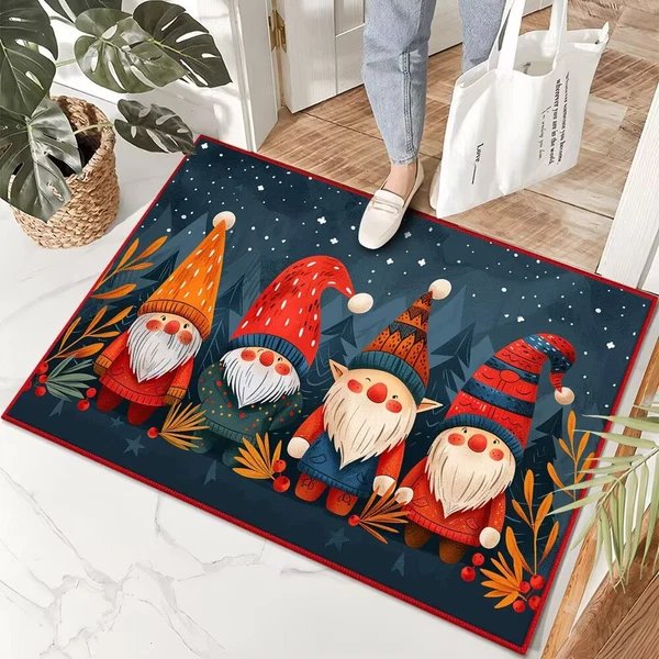 Weihnachtliche dekorative Fußmatte Hover Image