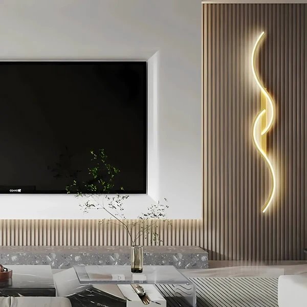 Moderne LED-Streifenleuchten für die Wandmontage Hover Image