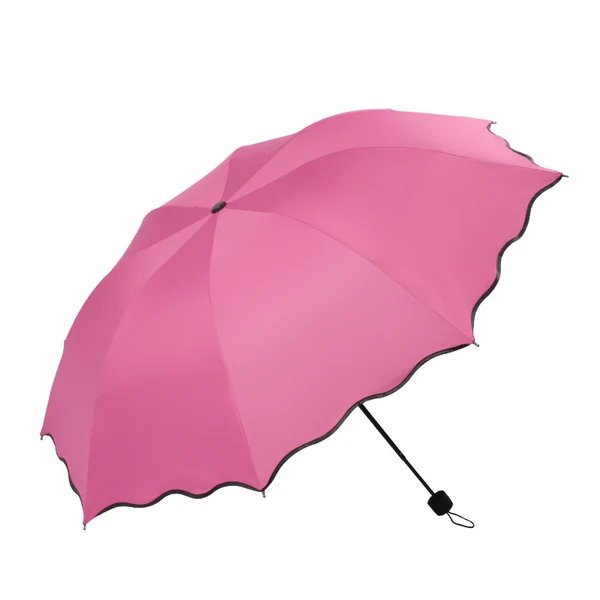 Damen Wetterfester Regenschirm mit UV-Schutz