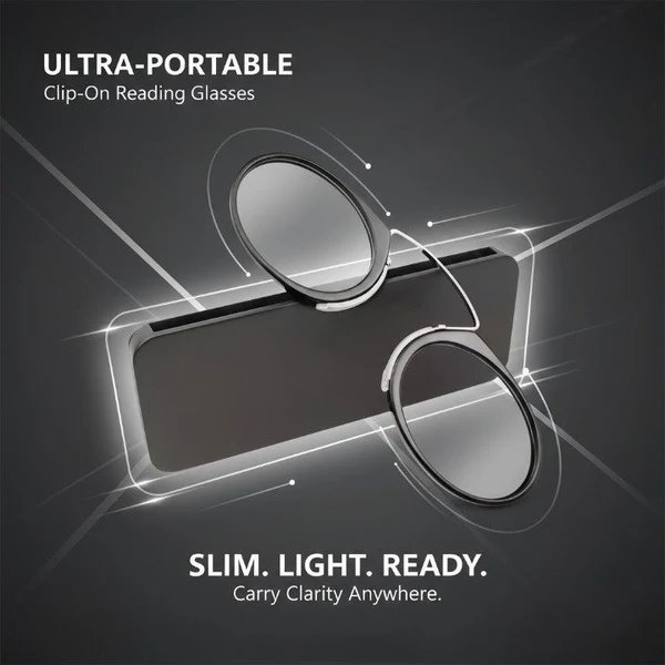 Ultra dünne tragbare Lesebrille