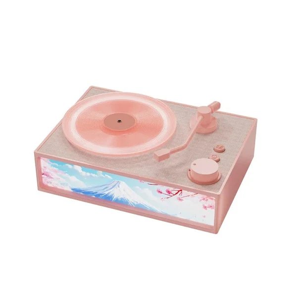 Vintage Design & LED Stimmungsbeleuchtung Drahtloser Aromatherapie Lautsprecher