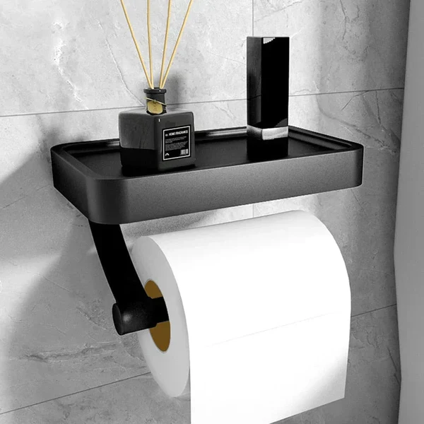 Stalux Toilettenpapierhalter mit Ablage