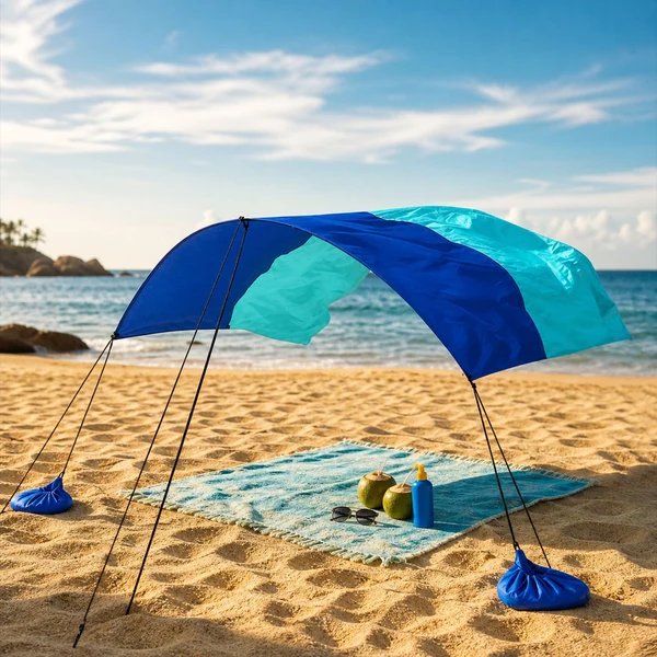 Leichtgewichtige Outdoor Strandmarkise