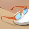 Damen modische Sonnenbrille im eleganten Schilddesign