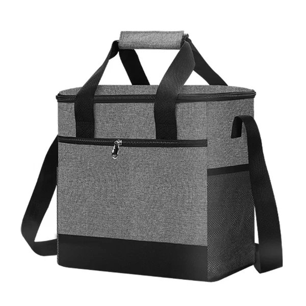 Unisex Kühltasche mit zusätzlichem Isolierfach und praktischem Tragegriff