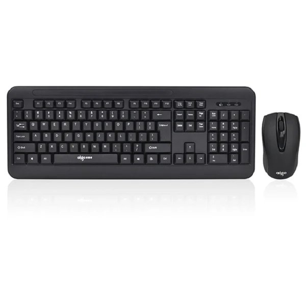 Drahtlose ergonomische Tastatur und optisches Maus-Combo Hover Image
