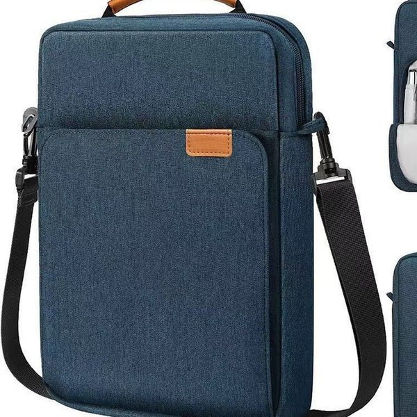 Unisex Moderne Laptoptasche mit mehreren Fächern und ergonomischem Tragesystem Hover Image