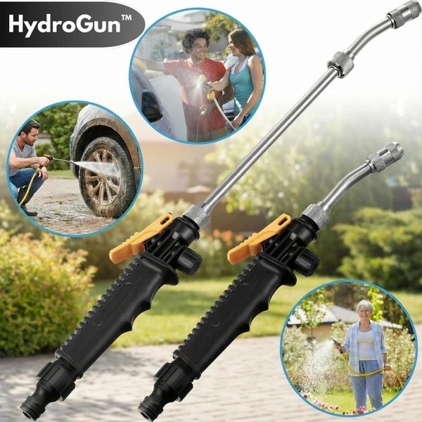AquaForce 2-in-1 Hochdruckwasserpistole — Mach Schluss mit Schmutzstress und genieße mühelose Glanzmomente!