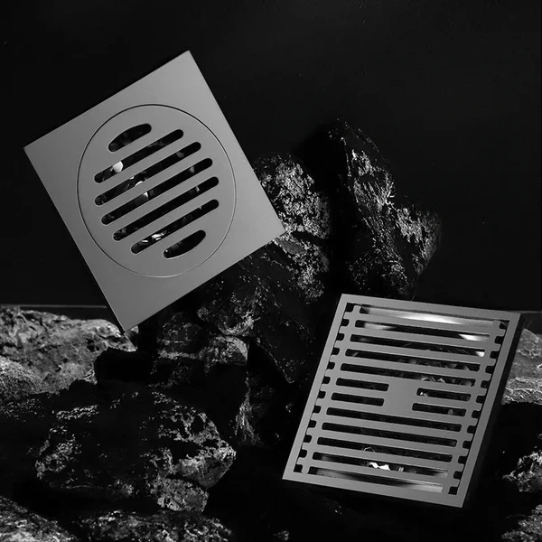 AquaShield Quadrat Edelstahl Bodenablauf Hover Image