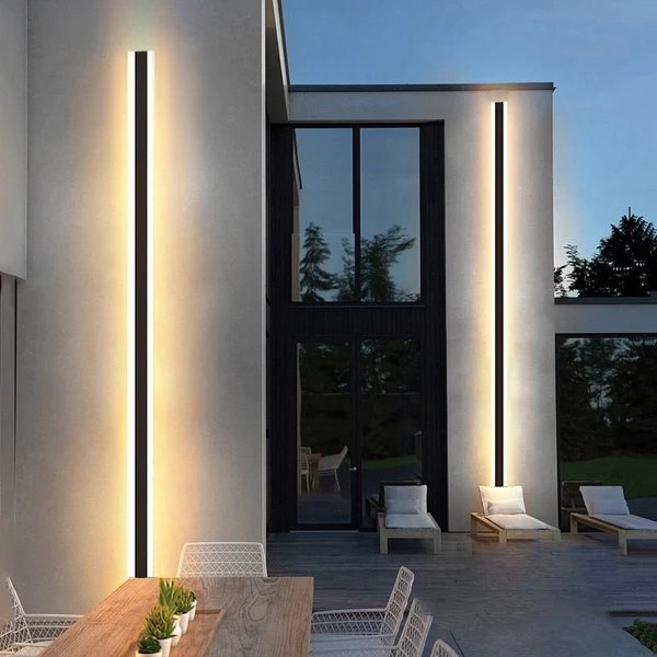 Lange Streifen LED Elegante Wandlampe