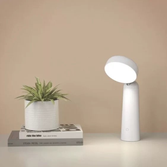 Wiederaufladbare, tragbare LED-Tischlampe
