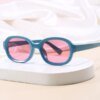 Damen modische Geometrische Sonnenbrille mit UV-Schutz