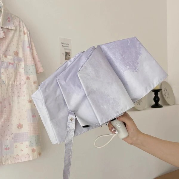 Damen Automatischer Regenschirm mit elegantem, wasserabweisendem Design