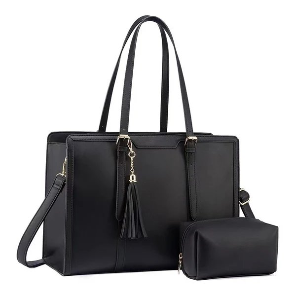 Elegante und Geräumige Handtasche mit Abnehmbarem Kosmetiktäschchen
