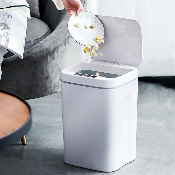 16L Berührungsfreier Müllbehälter Smart Sensor für müllfreies Arbeiten