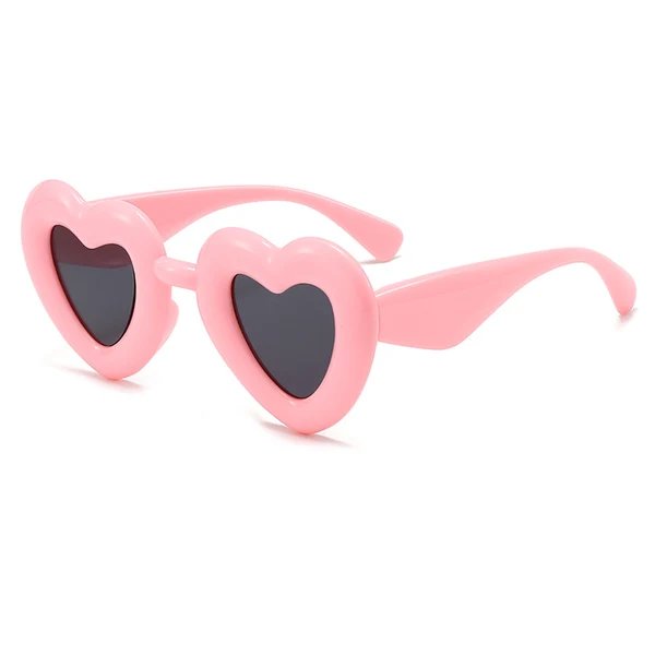 Damen Sonnenbrille im einzigartigen Herzdesign