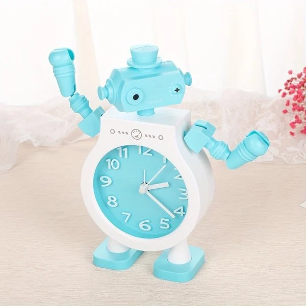 Spaß Cartoon Roboter-Wecker mit Schlaf-Timer für Kinder Hover Image
