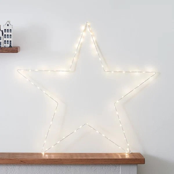 Weihnachtsdekorationen Sternen-LED-Fensterlicht