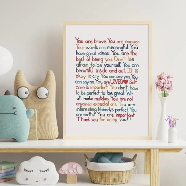 Je gebogen – Inspirierende Poster, Leinwandgemälde, Wanddekoration
