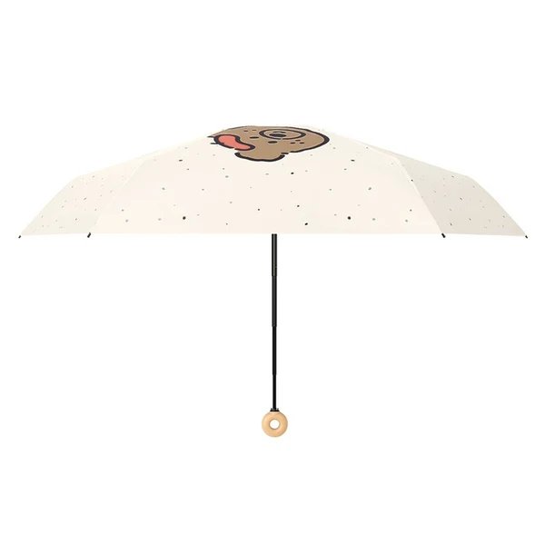 Damen kompakter Sonnenschutz-Regenschirm