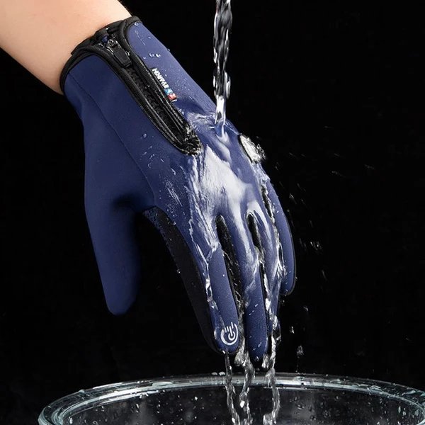 Winter wasserdichte thermische Touchscreen-Handschuhe Hover Image