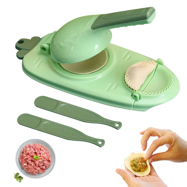 2-in-1 Dumpling Maker und Teigpresse Dumpling Making Küchenwerkzeug Hover Image