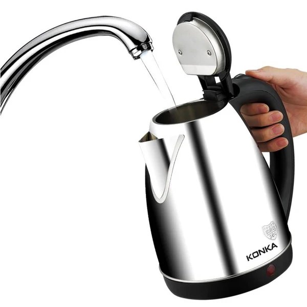 60.86oz Tragbarer Reise-Wasserkocher Schnelles Heizen Elektrischer Wasserkocher