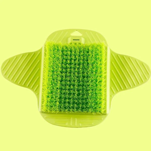 Fußbürste Scrubber, mit antibakteriellen weichen Borsten & stromlinienförmiger Kontaktfläche, für Männer & Frauen