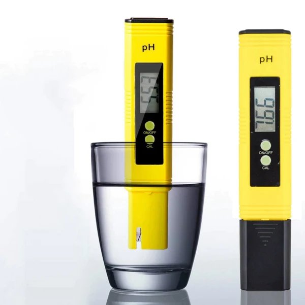 Digitaler LCD-pH-Meter Genauigkeit 0,01 Aquarien Pool pH-Tester für Wasser Wein Urin Autokalibrierung Hover Image