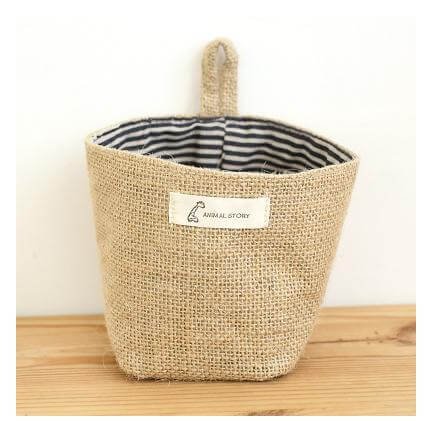 Zakka Stil Baumwoll Aufbewahrungsbox