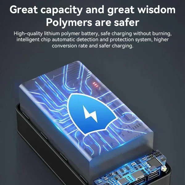 50000mAh große Kapazität Powerbank Mobiltelefon Super Schnelles Laden Mobiles Stromtablett Mobiler Computer Externer Stromversorgung Hover Image