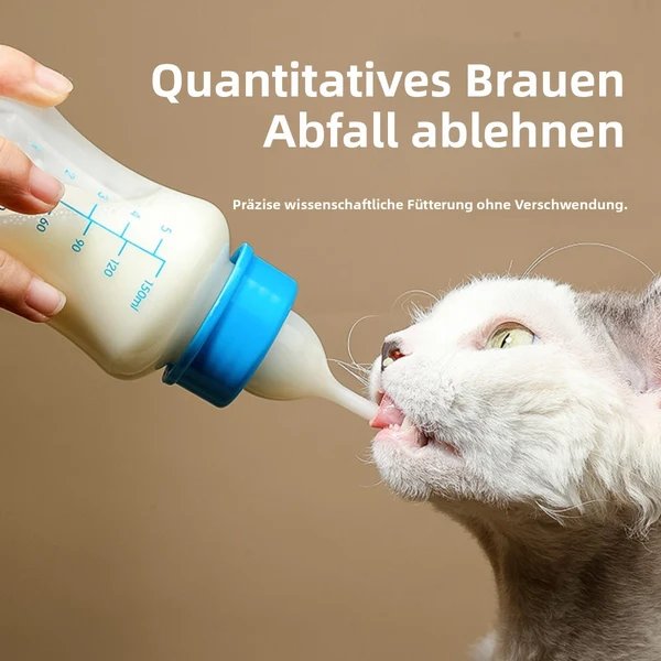 Neugeborenes Kätzchen Flasche