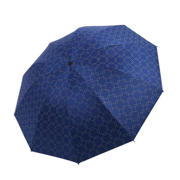 Damen Faltbarer Regenschirm mit modernem geometrischen Muster