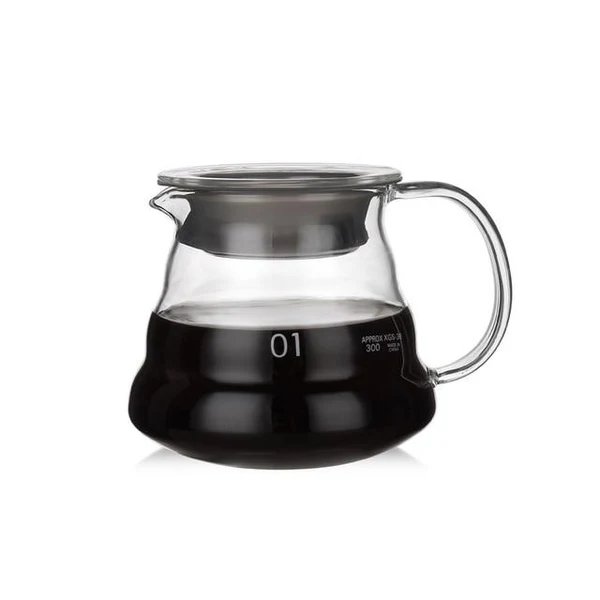 Glas Kaffee-Dripper